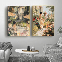 Moderner vertikaler Leinwanddruck auf hochwertiger Leinwand, Grösse: 30X42 cm, ungerahmt