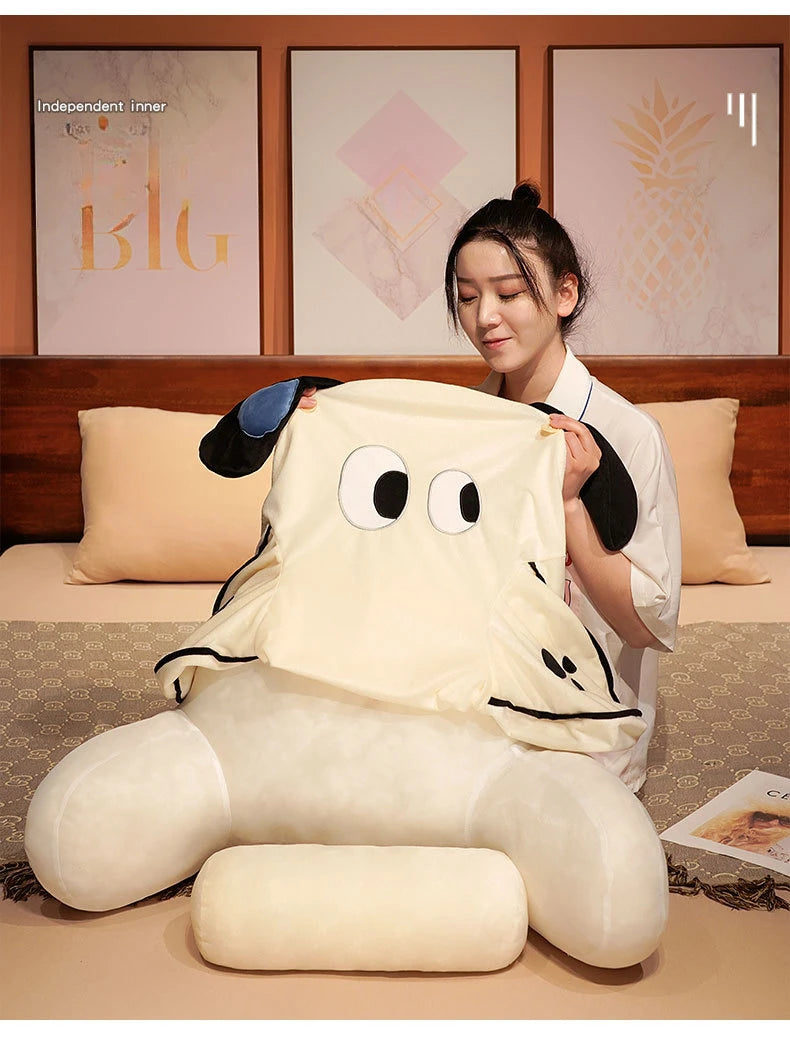 Lesekissen – Strick Polyester/Baumwolle – 65x40 oder 75x50 cm