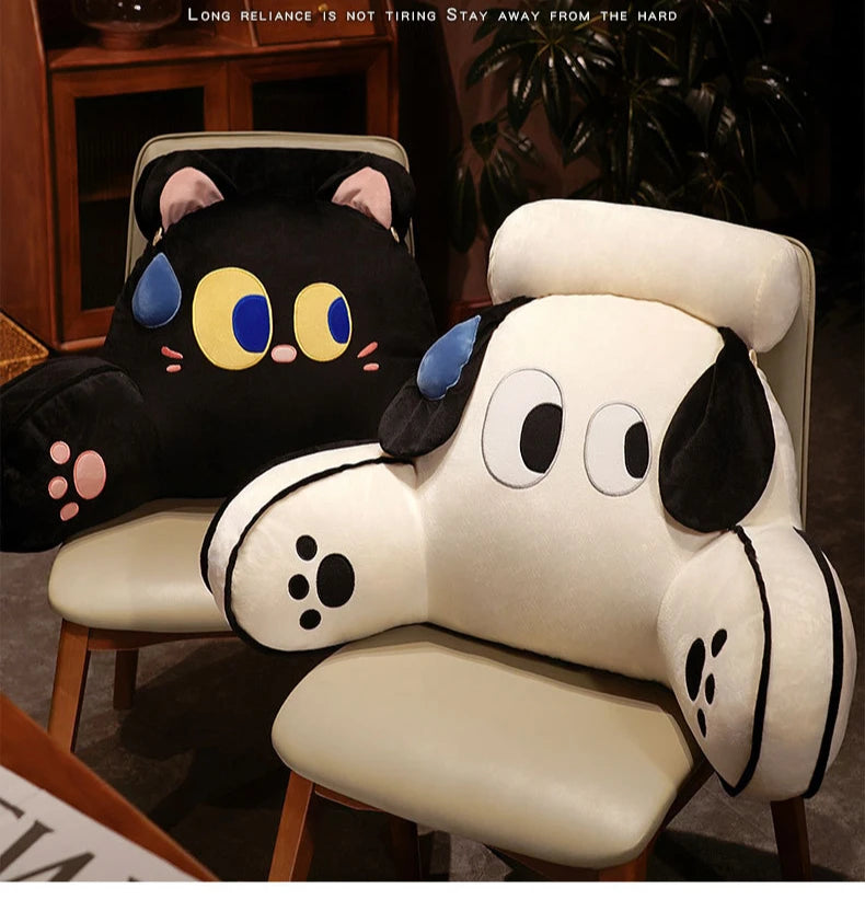 Lesekissen – Strick Polyester/Baumwolle – 65x40 oder 75x50 cm