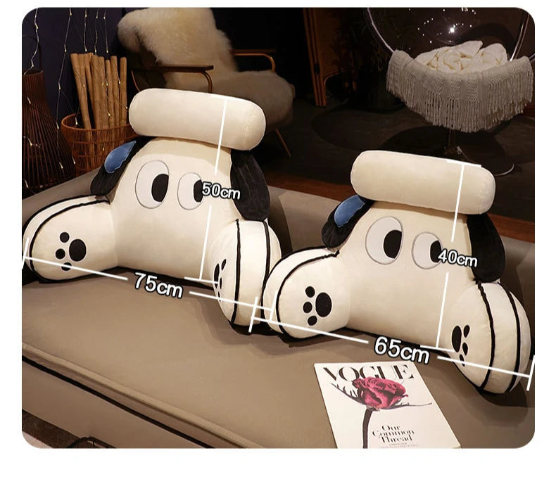 Lesekissen – Strick Polyester/Baumwolle – 65x40 oder 75x50 cm