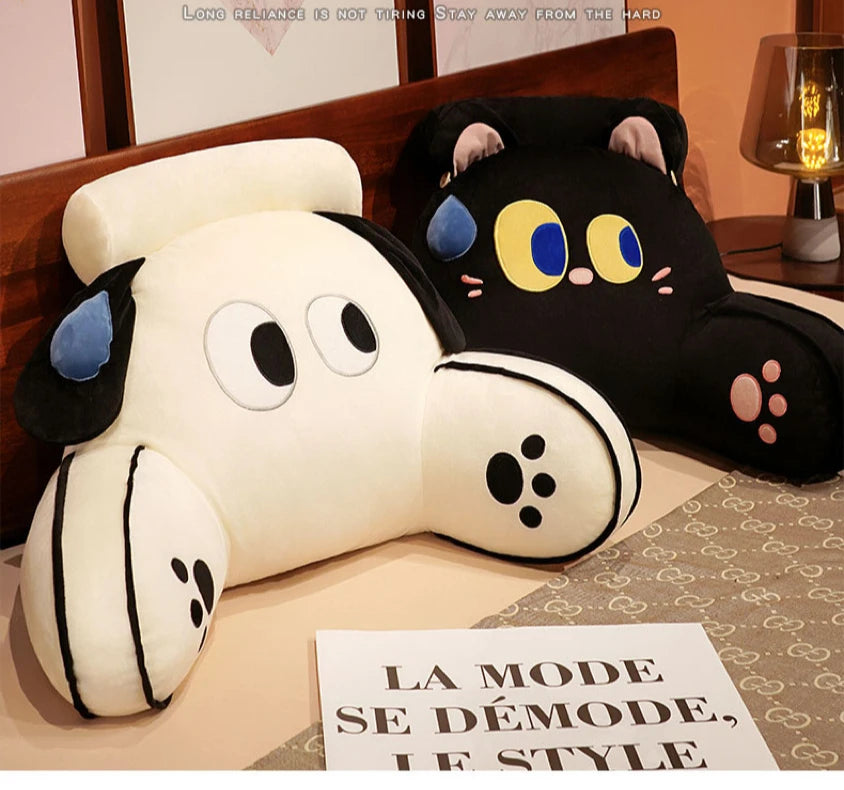 Lesekissen – Strick Polyester/Baumwolle – 65x40 oder 75x50 cm