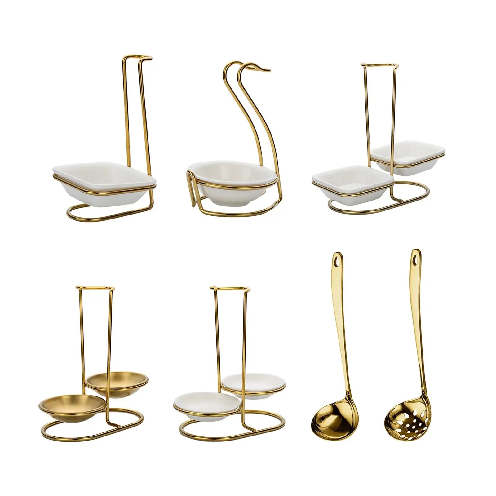 Löffelhalter – Metall-Design – Platzsparendes Küchenwerkzeug