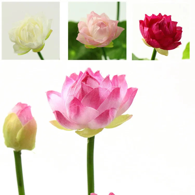 Lotus Seidenblume Dekor – 32cm Kunst für Events
