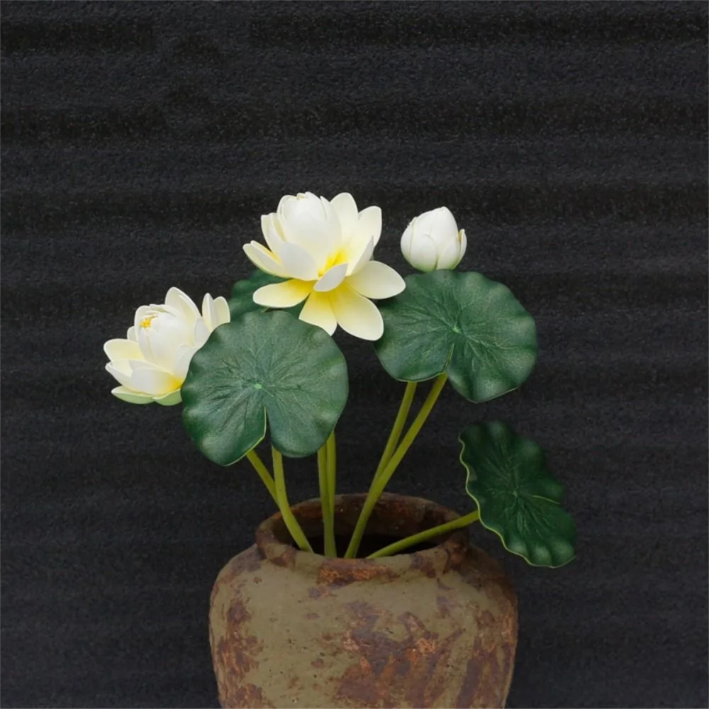 Lotusblume Seidenblüten – Multicolor Design 32cm