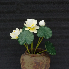 Lotusblume Seidenblüten – Multicolor Design 32cm