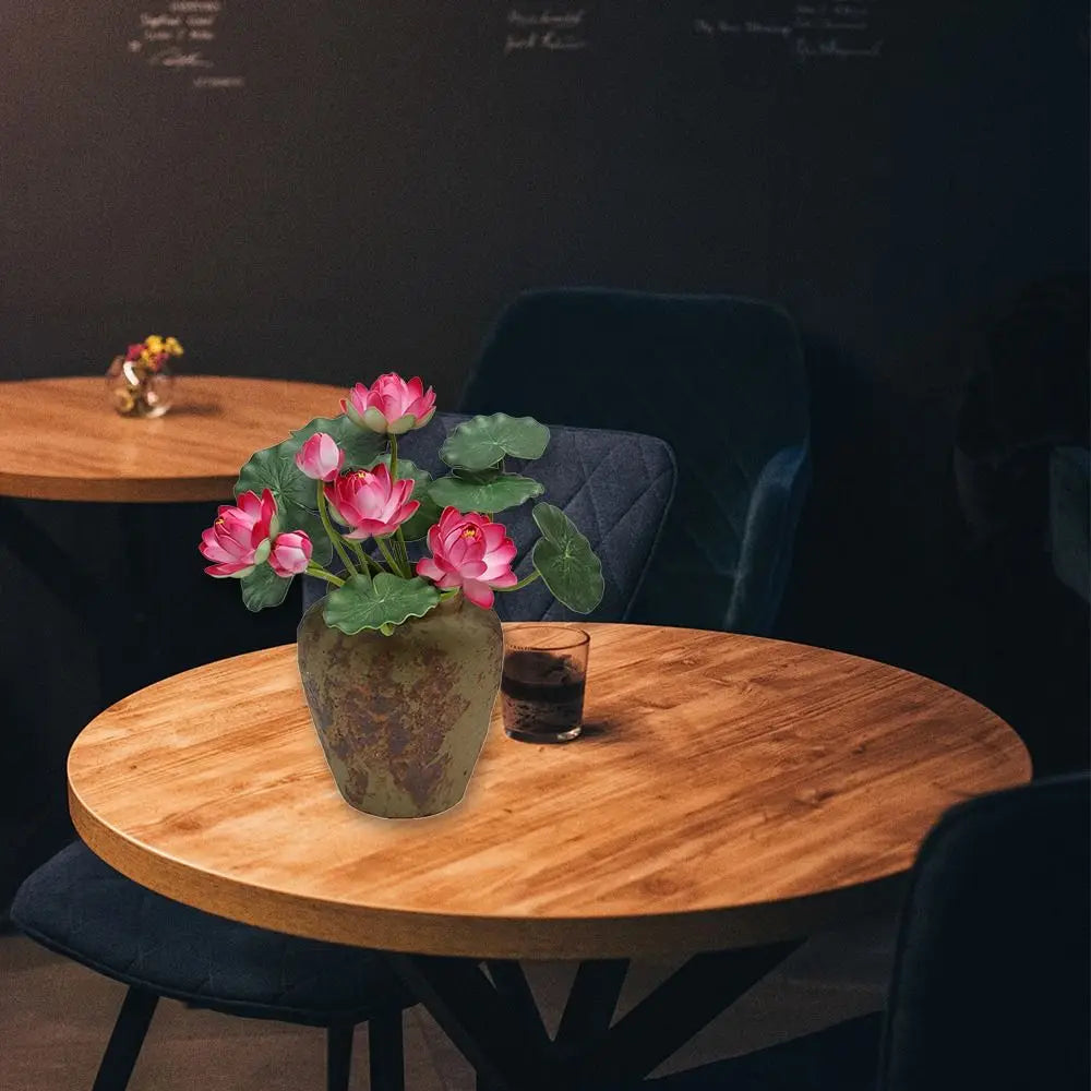 Lotusblume Seidenblüten – Multicolor Design 32cm