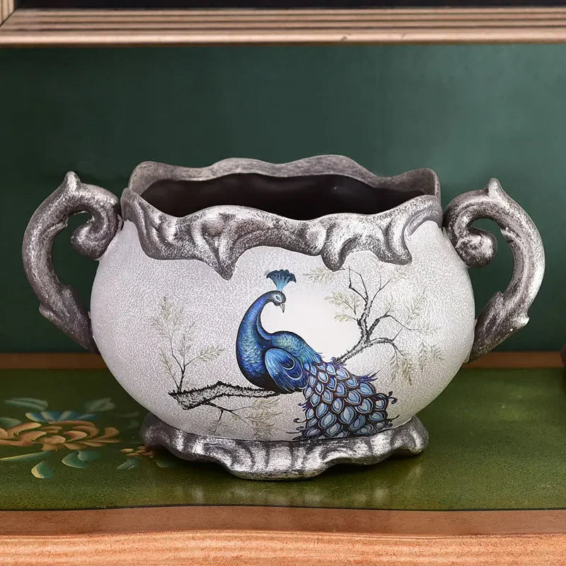 Luxuriöse Keramikvase – Europäischer Stil – Tischvase