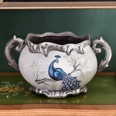 Luxuriöse Keramikvase – Europäischer Stil – Tischvase