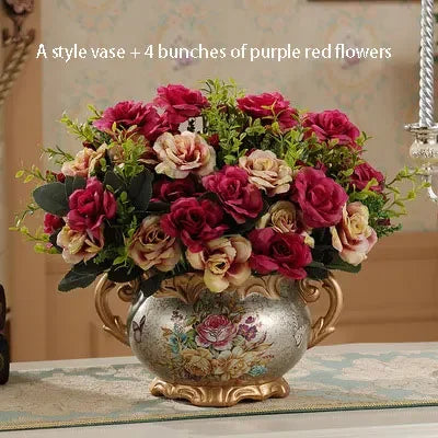 Luxuriöse Keramikvase – Europäischer Stil – Tischvase