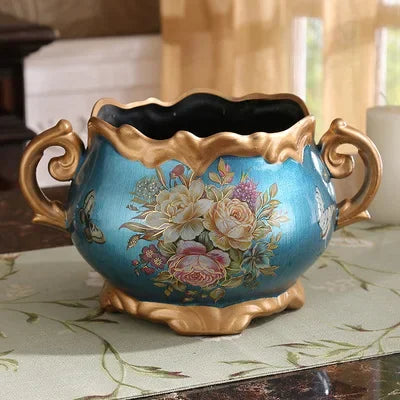 Luxuriöse Keramikvase – Europäischer Stil – Tischvase