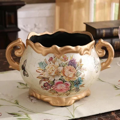 Luxuriöse Keramikvase – Europäischer Stil – Tischvase