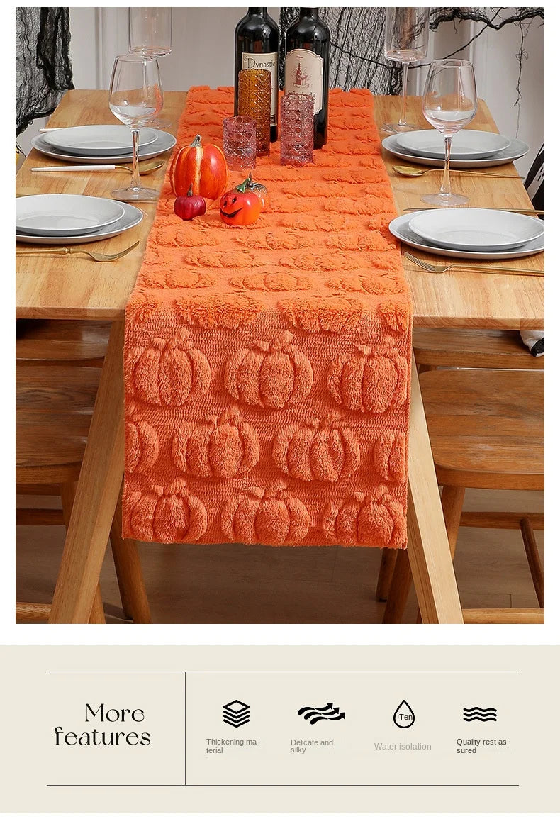 Luxuriöser Tischläufer – Stickdesign – Partydeko