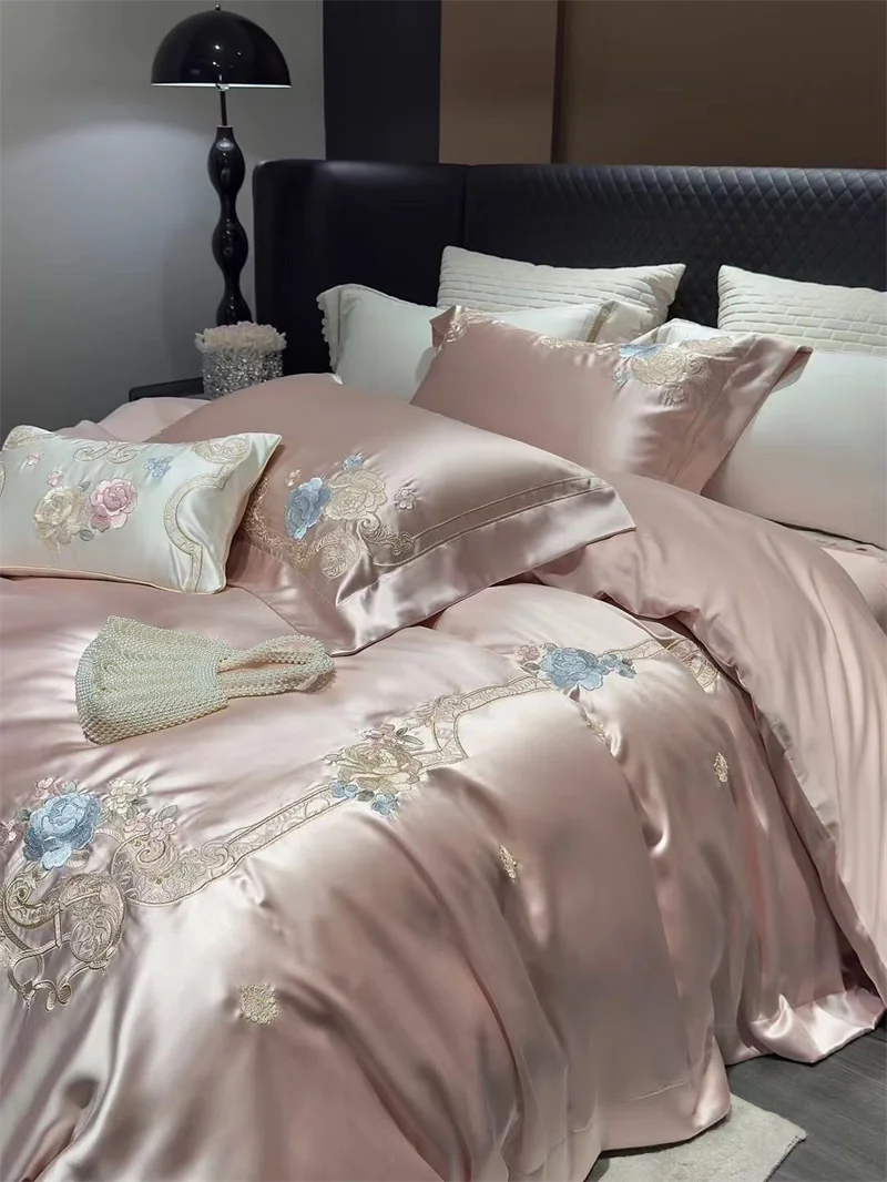 Luxuriöses Damastbettwäsche – Chinesischer Stil 5er Set