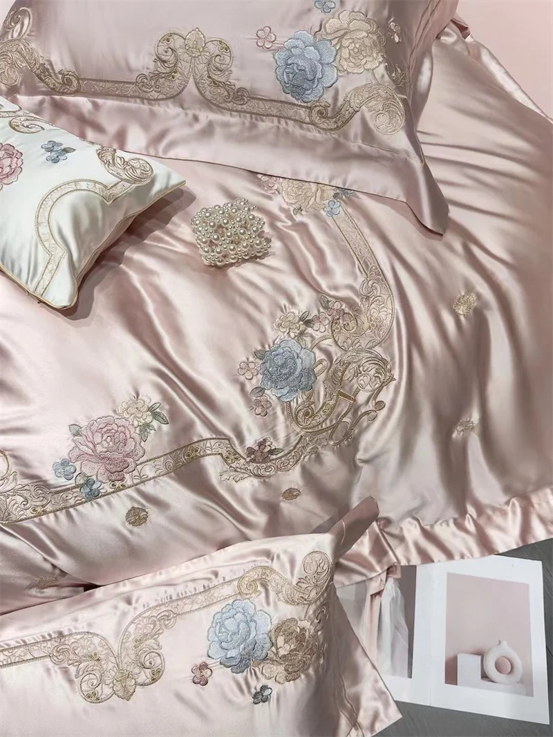 Luxuriöses Damastbettwäsche – Chinesischer Stil 5er Set