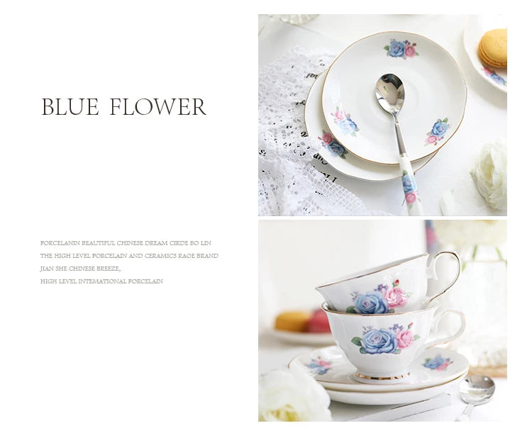 Luxuriöses Teeservice – Britischer Stil Porzellan – Elegantes Design