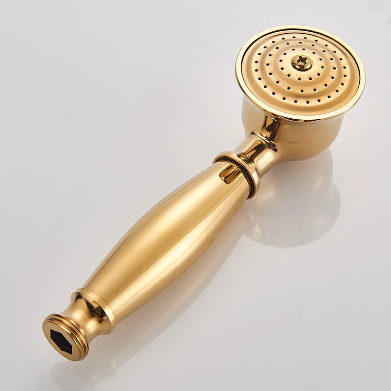 Luxus Duschkopf – Messing Design – Wasser Sparend