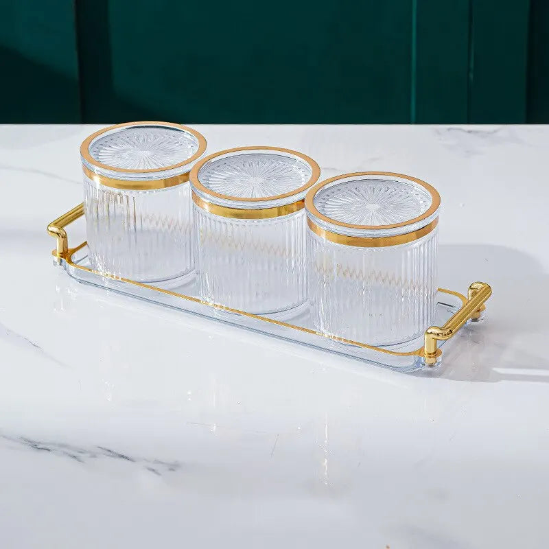 Luxus Gewürzbehälter – Elegantes Küchenlager