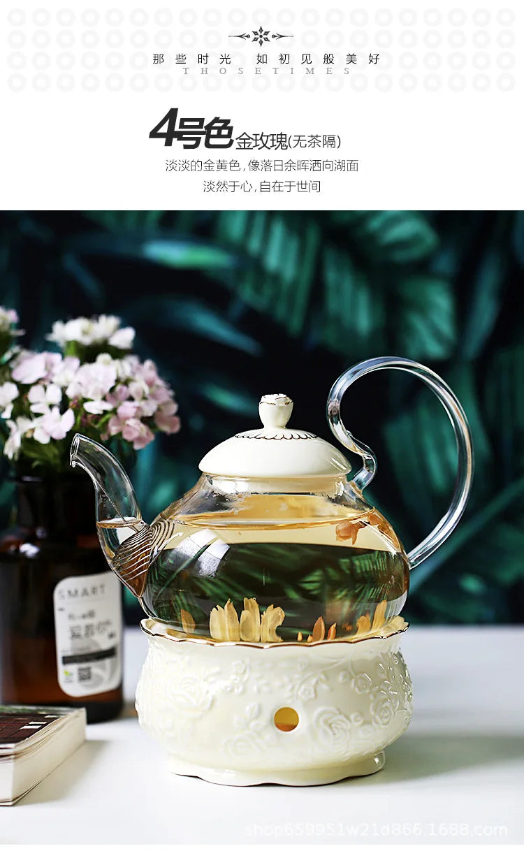 Luxus Glas-Teeset – Modernes Design 600 ml