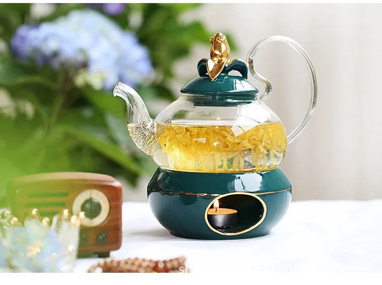 Luxus Glas-Teeset – Modernes Design 600 ml