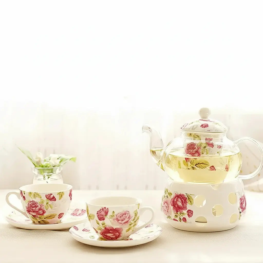 Luxus Glas-Teeset – Modernes Design 600 ml