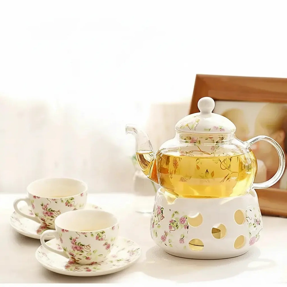 Luxus Glas-Teeset – Modernes Design 600 ml