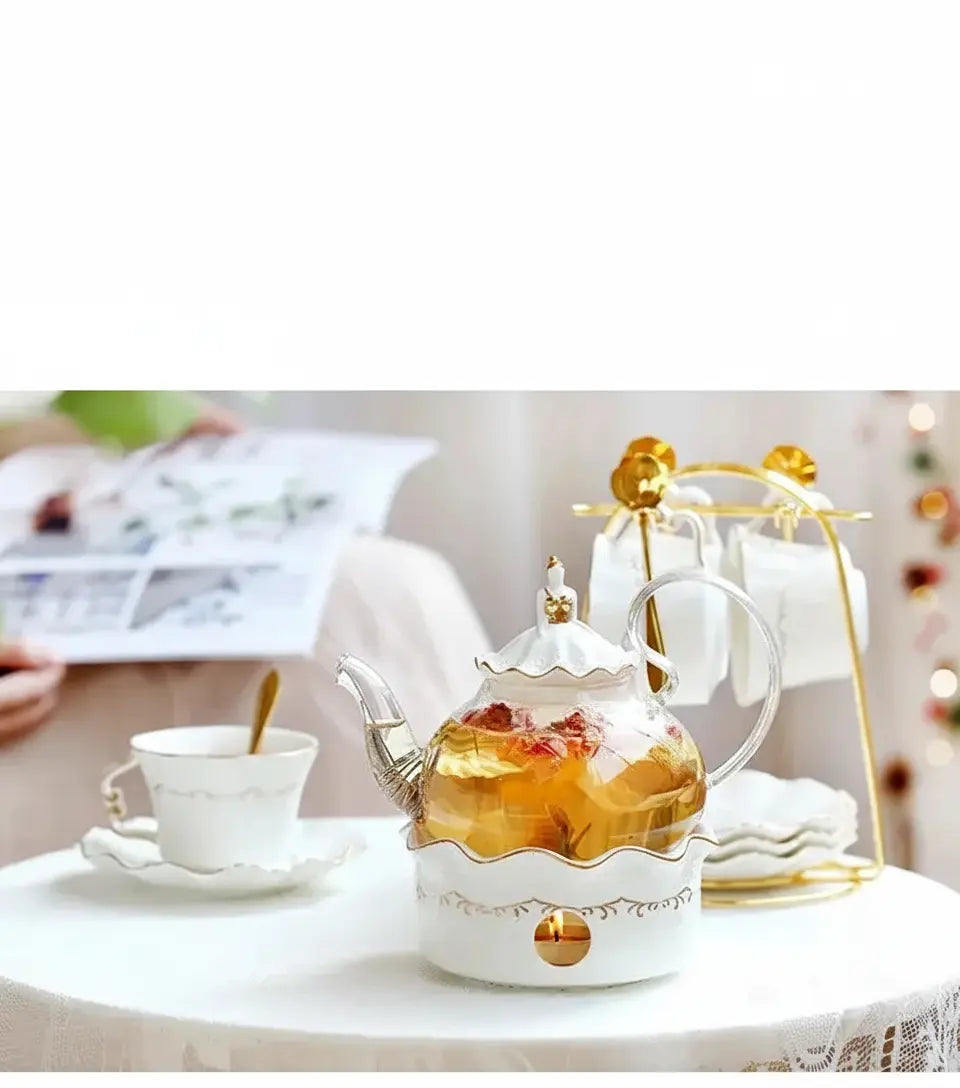 Luxus Glas-Teeset – Modernes Design 600 ml