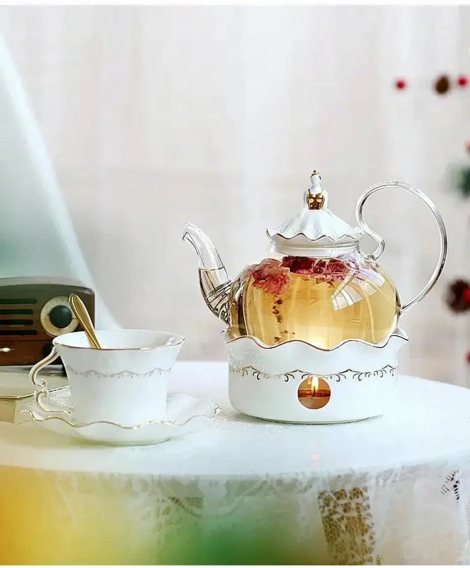 Luxus Glas-Teeset – Modernes Design 600 ml