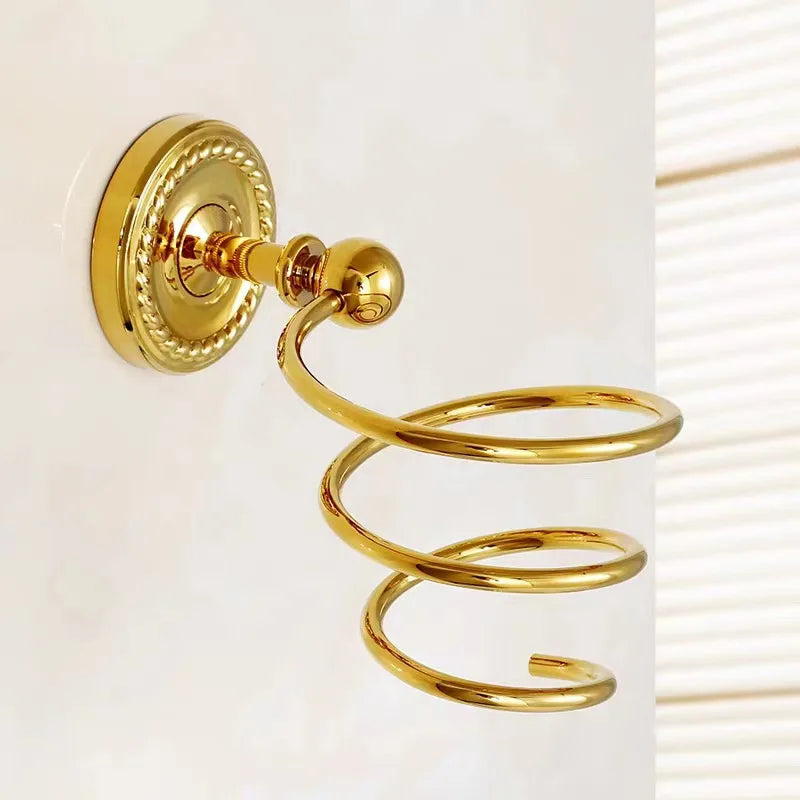 Luxus Gold Messing Badezimmer Set – Wandmontage