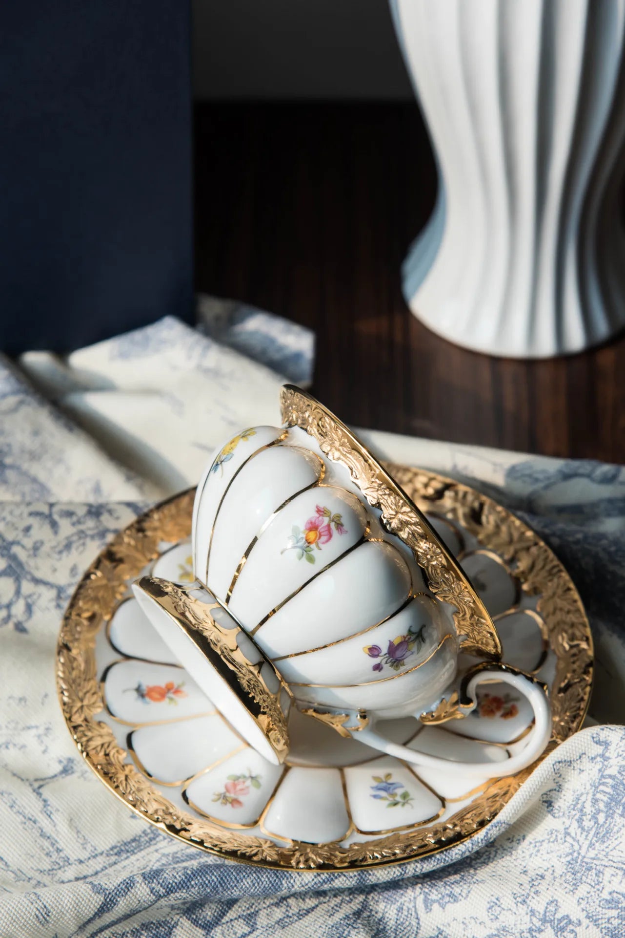 Luxus Keramik Tasse – Europäisches Design – 225ML/110ML