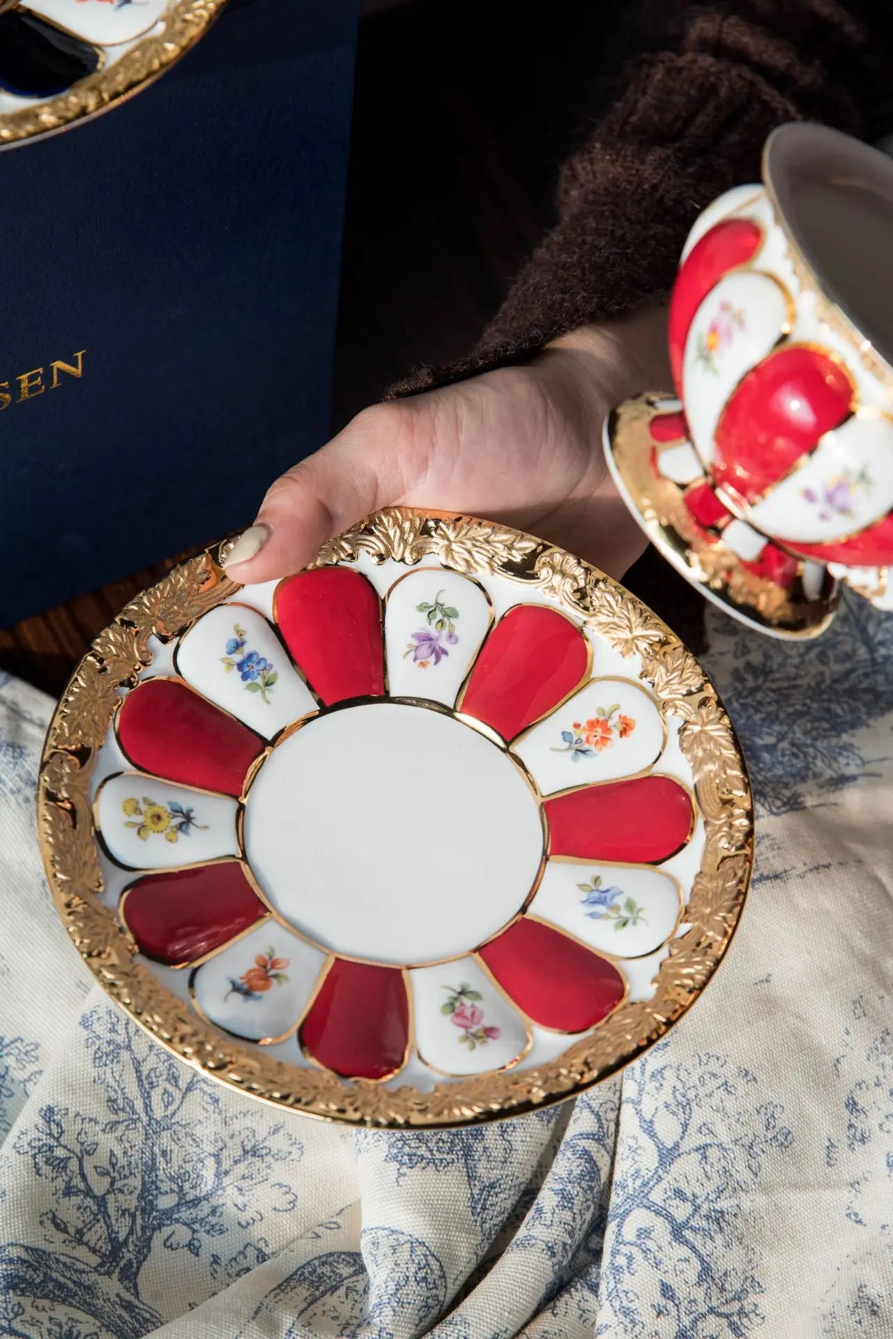 Luxus Keramik Tasse – Europäisches Design – 225ML/110ML