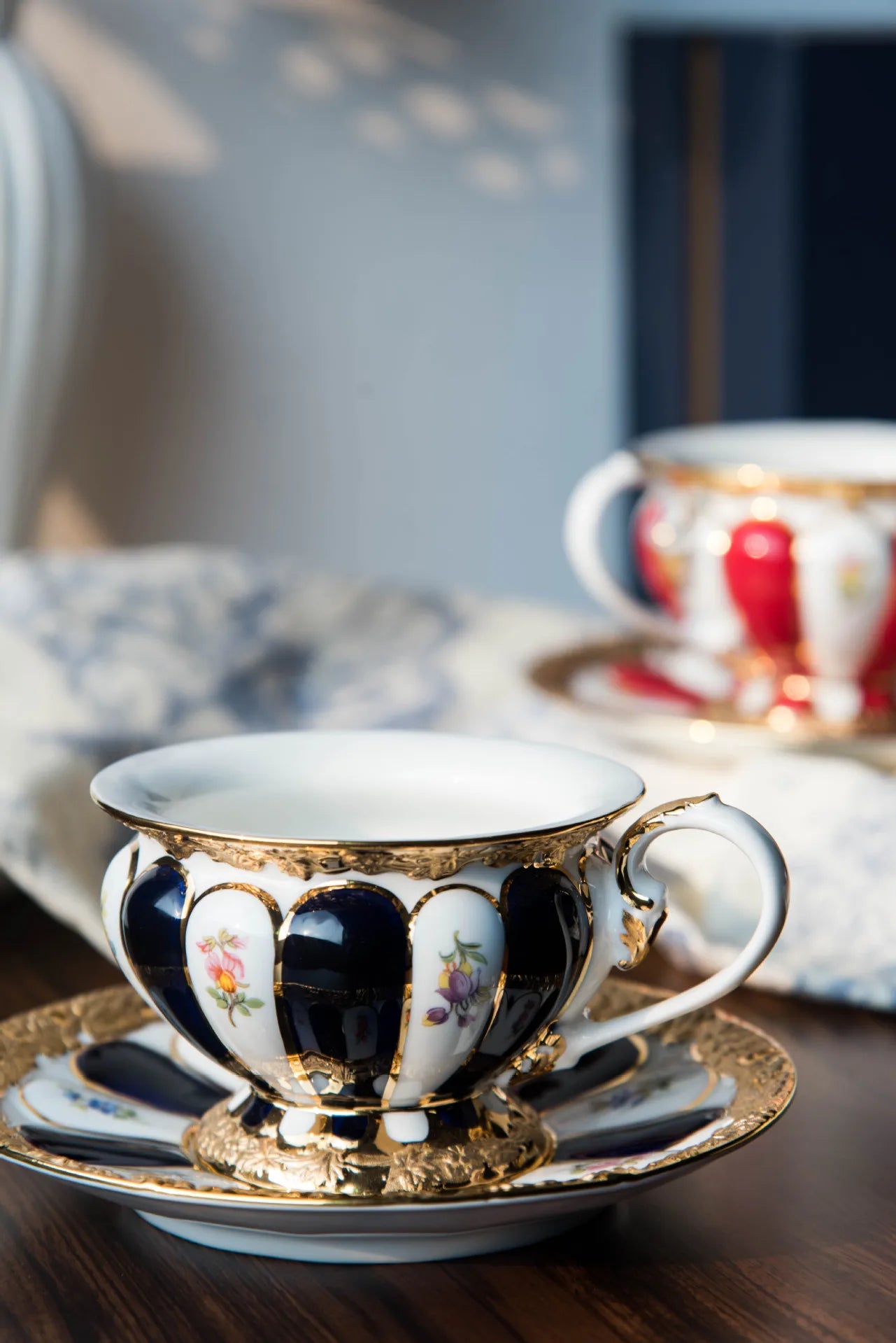 Luxus Keramik Tasse – Europäisches Design – 225ML/110ML