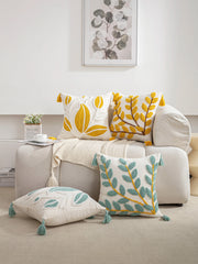 Luxus Kissenbezüge – Blumendesign Polyester – 45x45cm