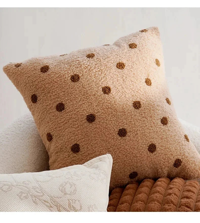 Luxus Kissenhülle – Jacquard Strick 45x45cm