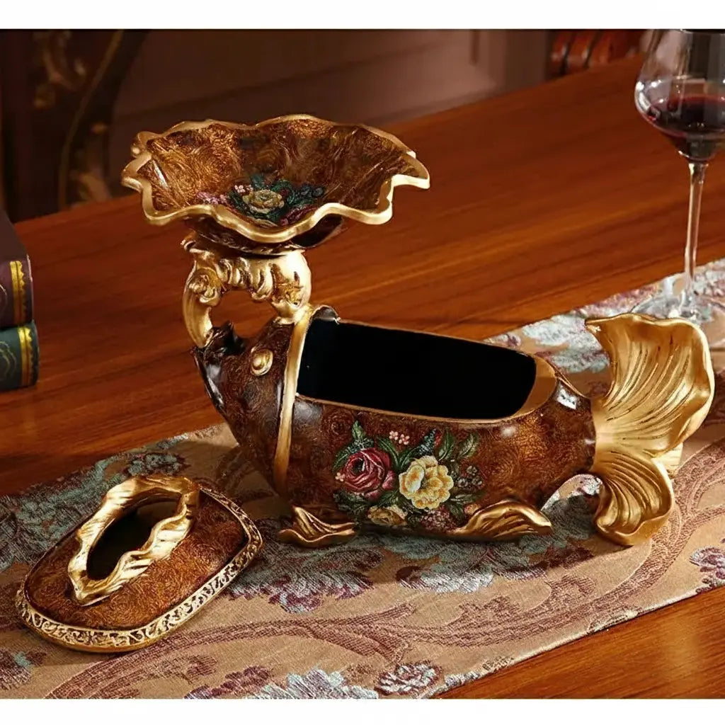 Luxus Resin Taschentuchbox – Europäischer Stil