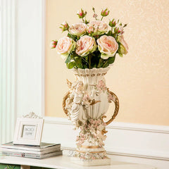 Luxus-Resin-Vase – Europäisches Design Gross