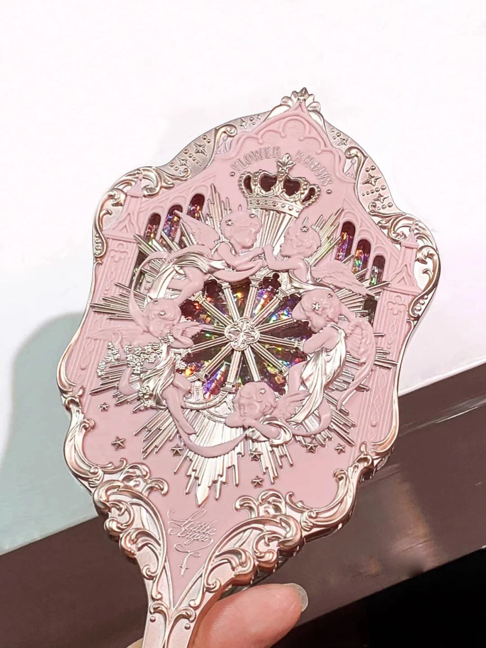 Luxus Schminkspiegel - Rokoko Design - Tragbare Eleganz