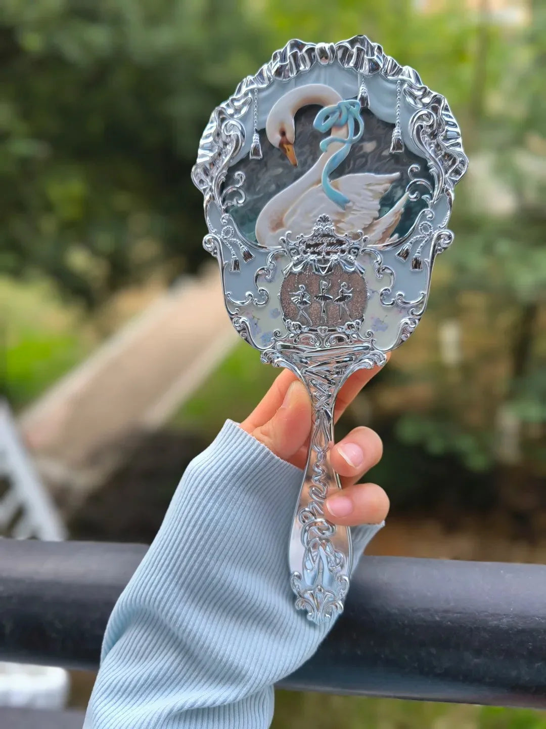 Luxus Schminkspiegel - Rokoko Design - Tragbare Eleganz