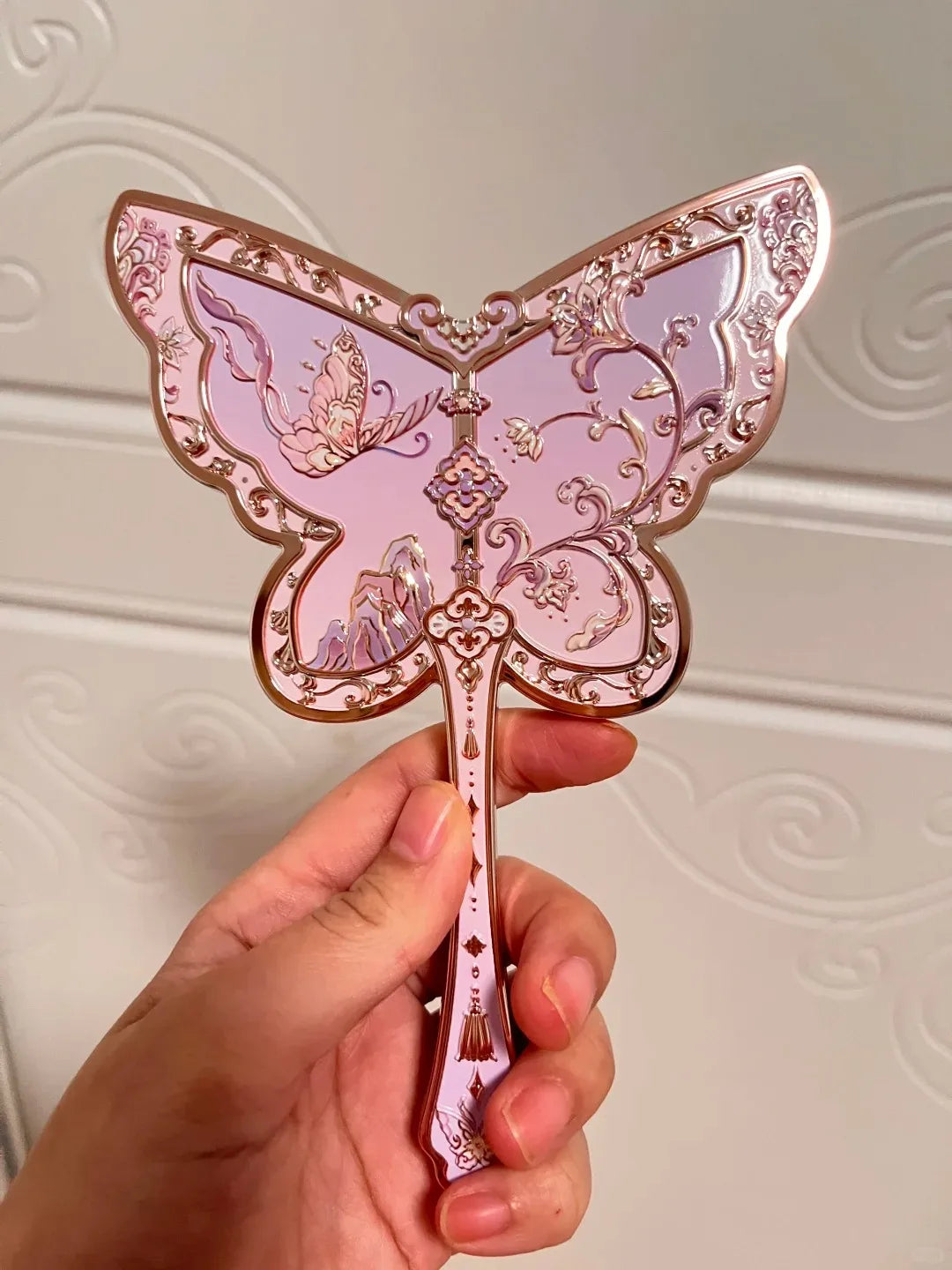 Luxus Schminkspiegel - Rokoko Design - Tragbare Eleganz