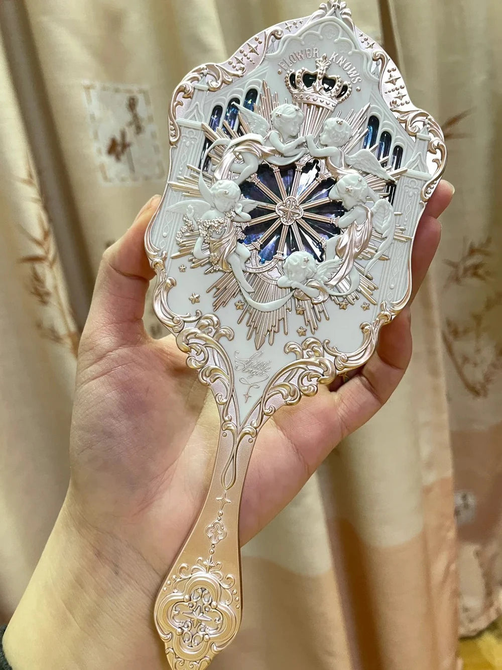 Luxus Schminkspiegel - Rokoko Design - Tragbare Eleganz