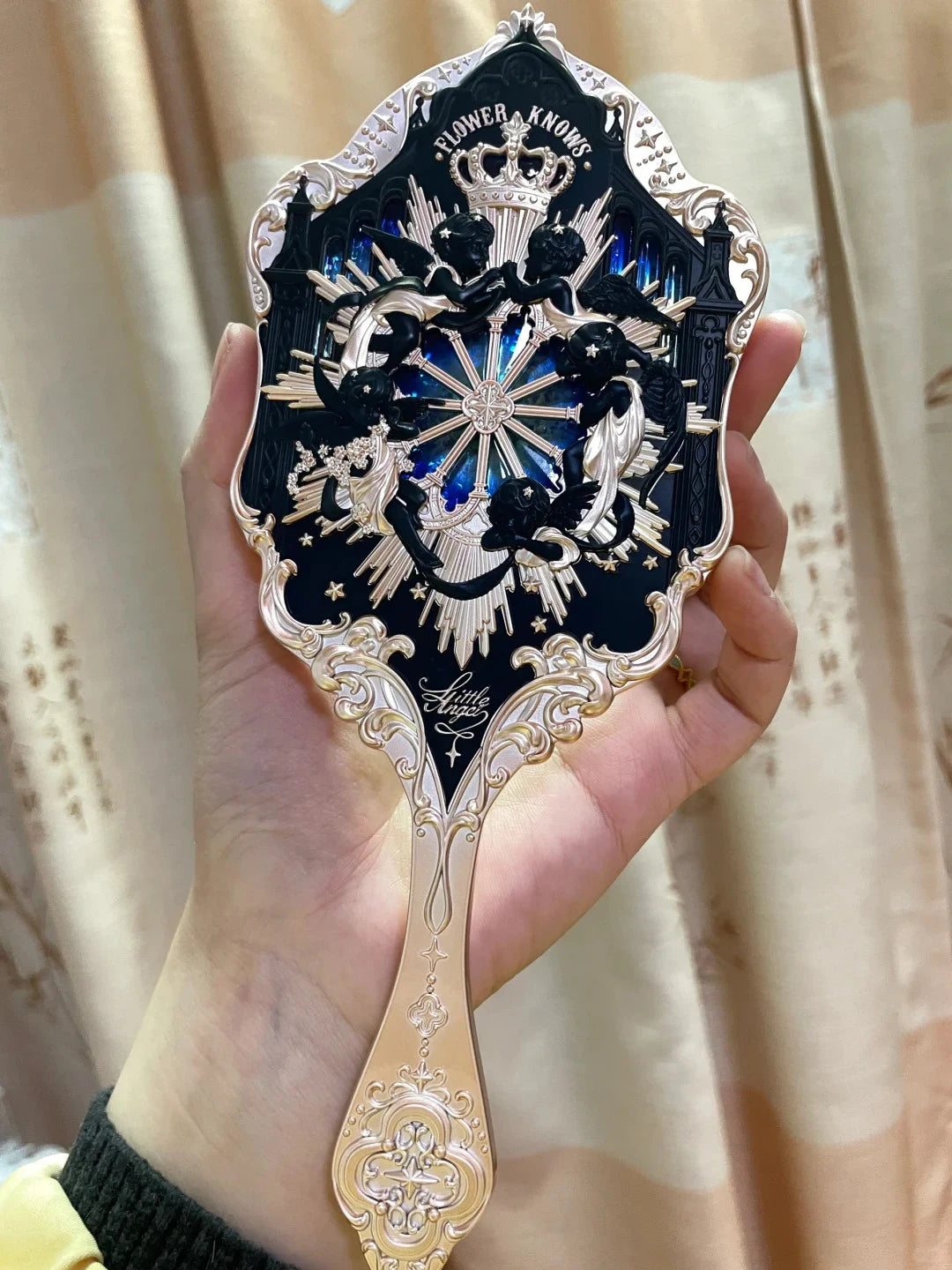 Luxus Schminkspiegel - Rokoko Design - Tragbare Eleganz