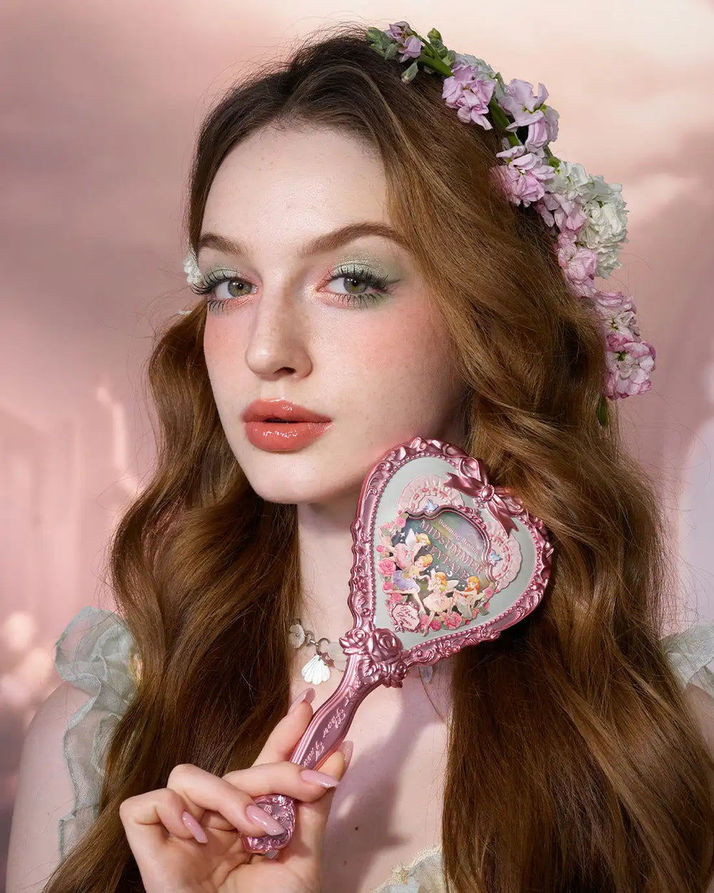 Luxus Schminkspiegel - Rokoko Design - Tragbare Eleganz