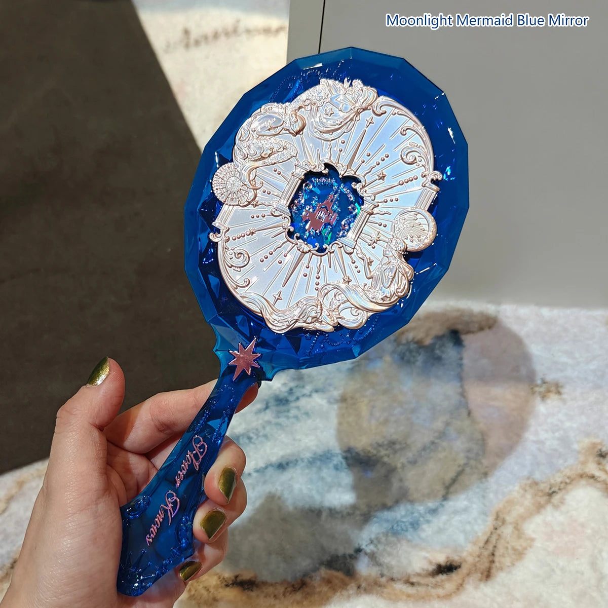 Luxus Schminkspiegel - Rokoko Design - Tragbare Eleganz