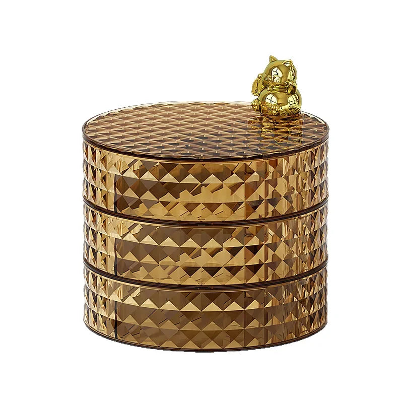 Luxus Schmuckbox – Mehrschichtig Rotierbar – Grosse Kapazität