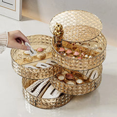 Luxus Schmuckbox – Mehrschichtig Rotierbar – Grosse Kapazität