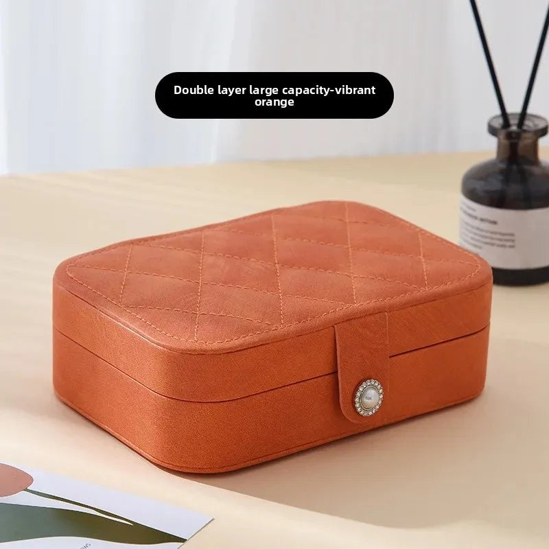 Luxus Schmuckschatulle – PU-Material – Europäischer Stil