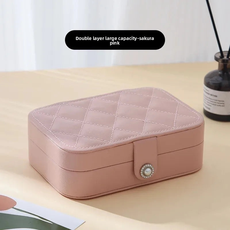 Luxus Schmuckschatulle – PU-Material – Europäischer Stil