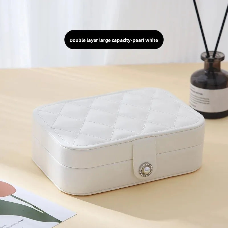 Luxus Schmuckschatulle – PU-Material – Europäischer Stil