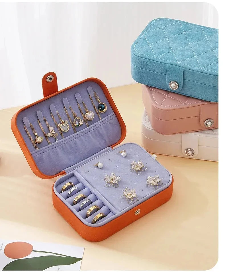 Luxus Schmuckschatulle – PU-Material – Europäischer Stil