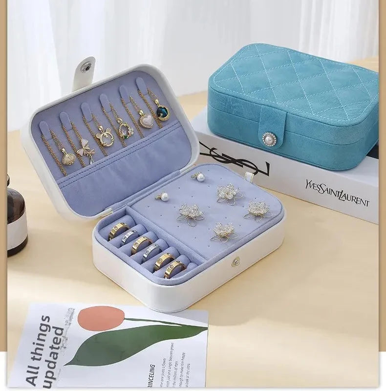 Luxus Schmuckschatulle – PU-Material – Europäischer Stil