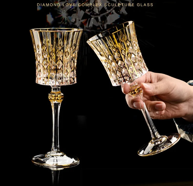 Luxus Whiskyglas – Kristall-Diamant – Elegantes Design